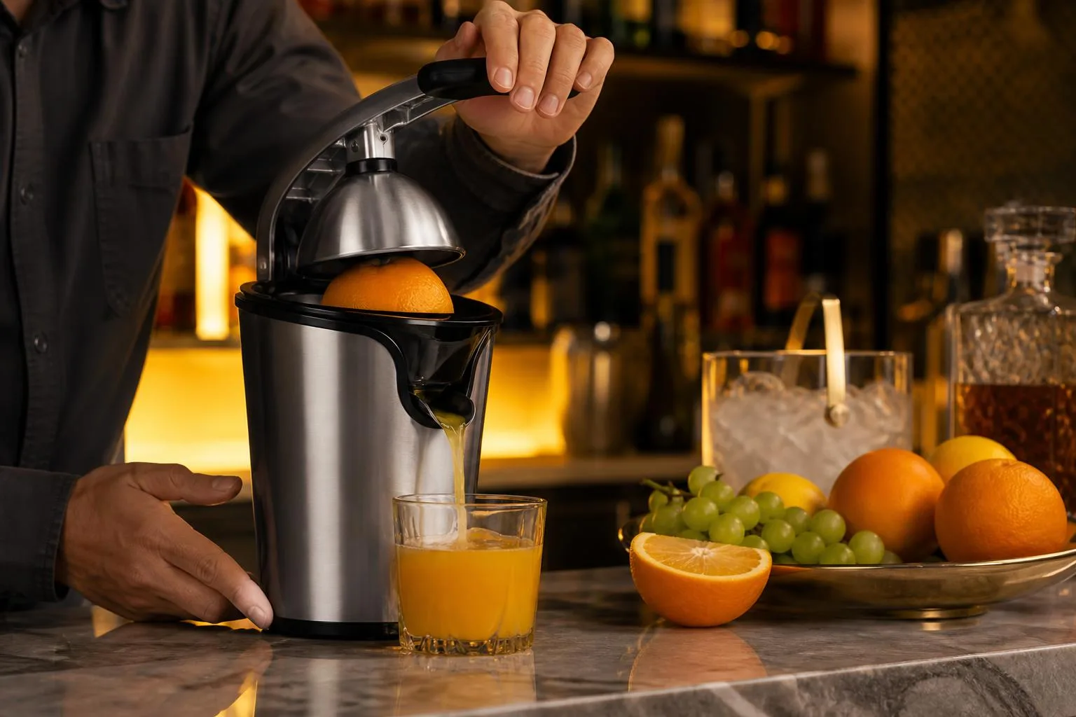 The AAOBOSI ‎JC-85B shown in everyday use at home, as tested by FlightWineBar