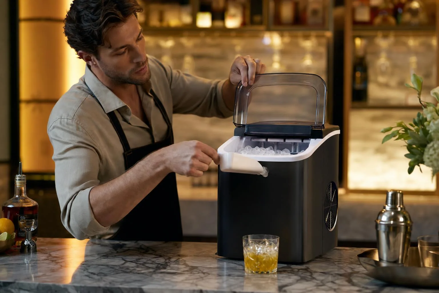 The AAOBOSI ‎YC-100B shown in everyday use at home, as tested by FlightWineBar