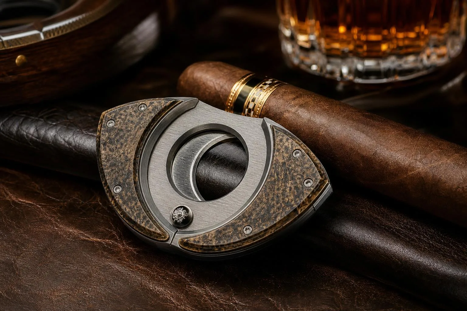 Alaska Bear Cigar Cutter Review 2026 2 Close-up of the Alaska Bear Cigar Cutter build quality, materials and finish during our review