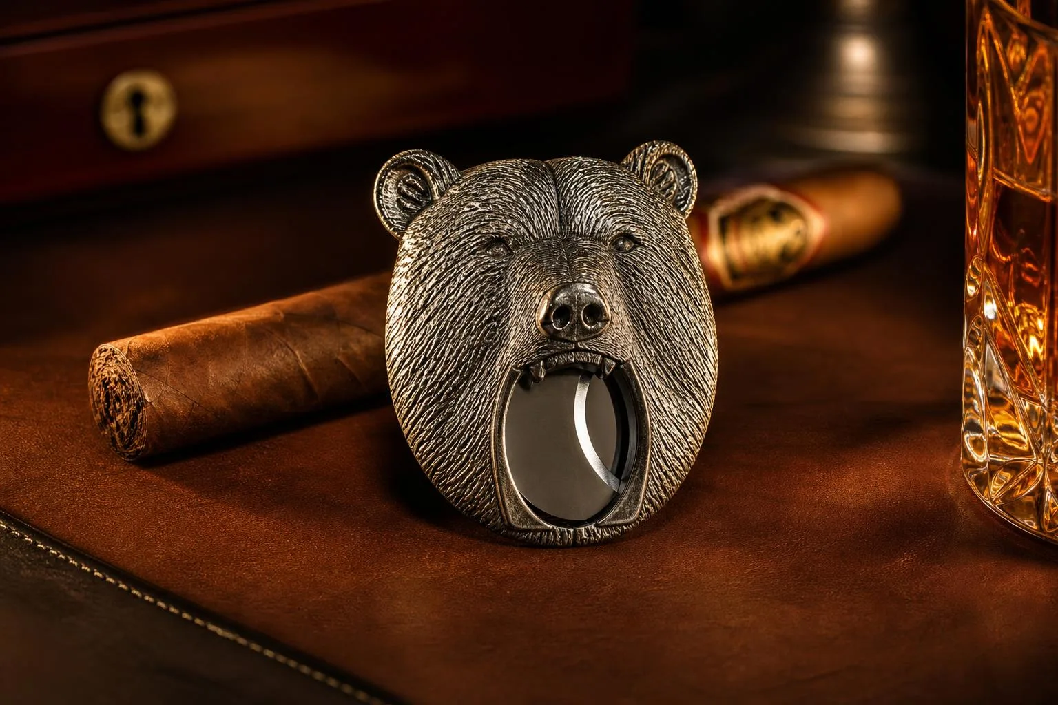Alaska Bear Cigar Cutter