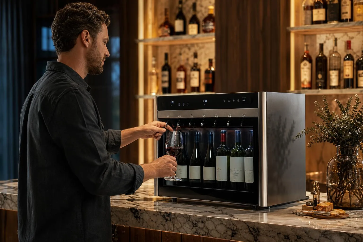 The ALLCAMP TWPB-36050A1AP shown in everyday use at home, as tested by FlightWineBar