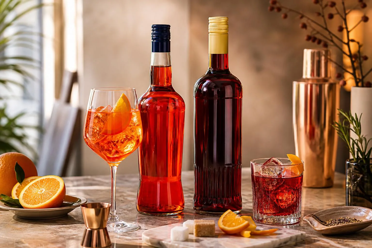 Aperol vs Campari — explained with facts and figures in this guide