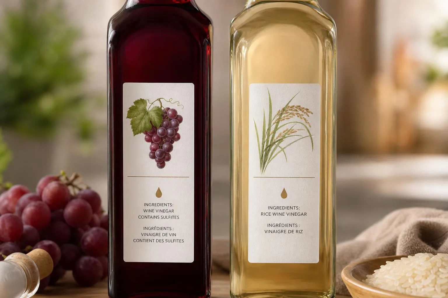 Are Red Wine Vinegar And Rice Wine Vinegar The Same? 3 Are Red Wine Vinegar And Rice Wine Vinegar The Same? — explained with facts and figures in this guide