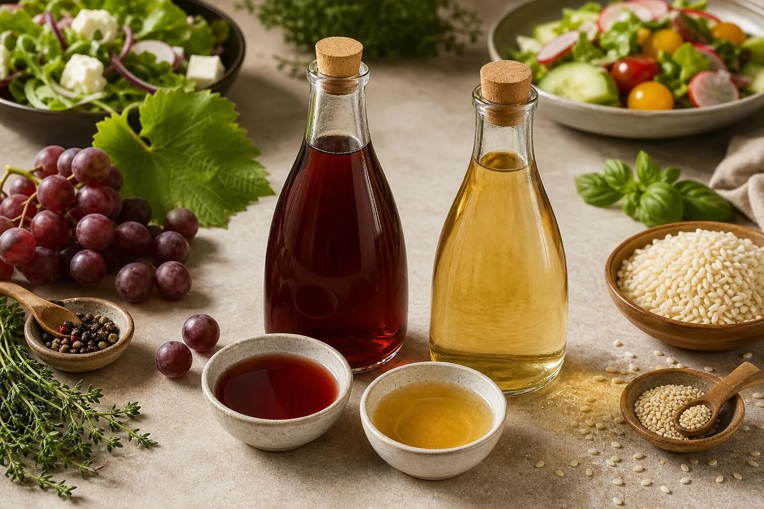 Are Red Wine Vinegar And Rice Wine Vinegar The Same? 6 Are Red Wine Vinegar And Rice Wine Vinegar The Same? — explained with facts and figures in this guide