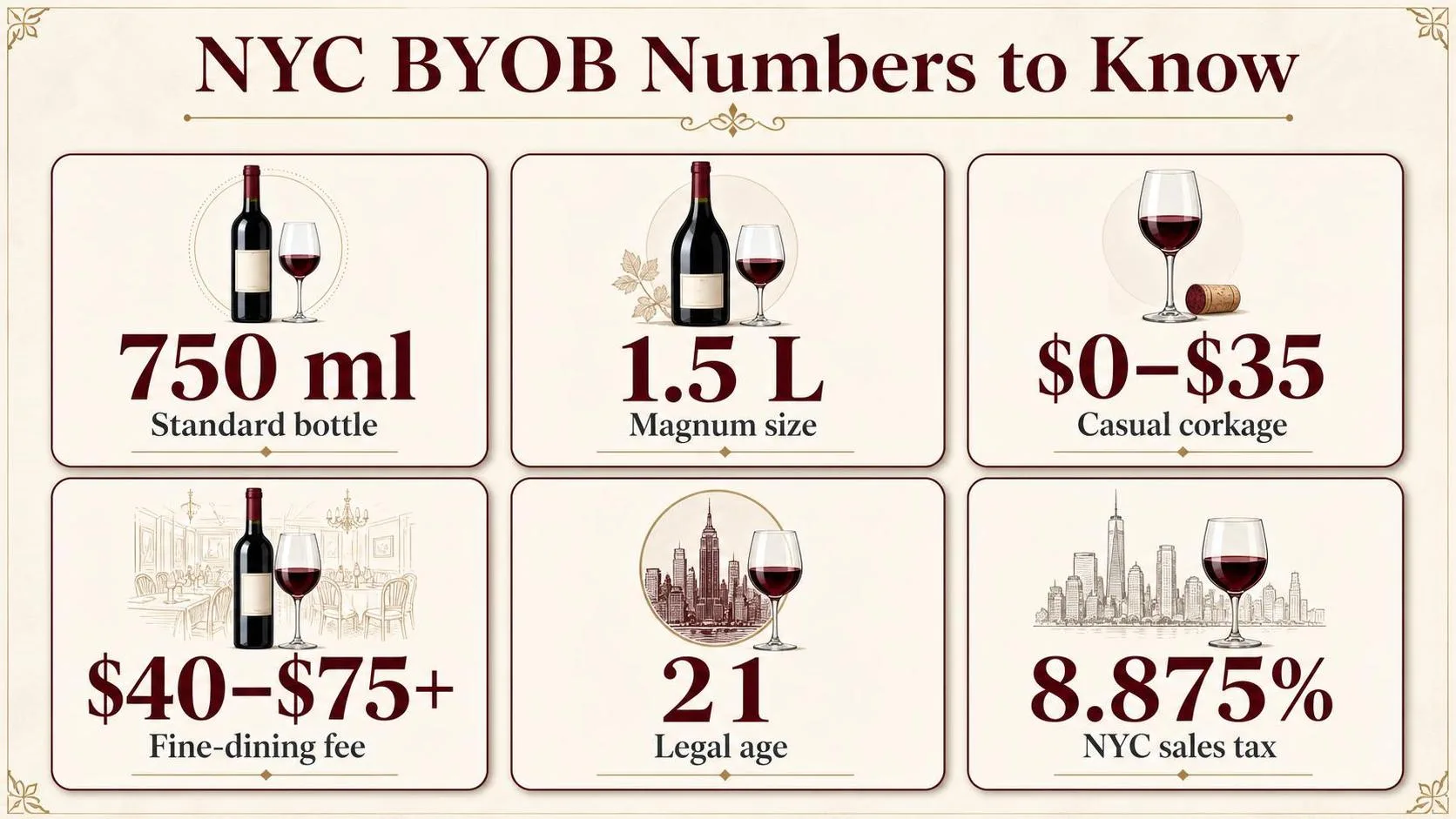 NYC BYOB Numbers to Know — key facts at a glance