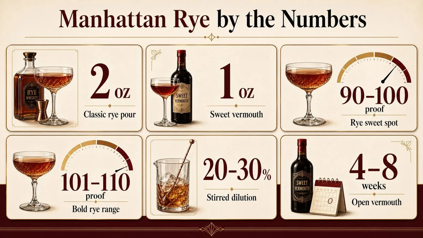 Best Rye for Manhattan — Ultimate 2026 Bartender’s Guide 1 Manhattan Rye by the Numbers — key facts at a glance