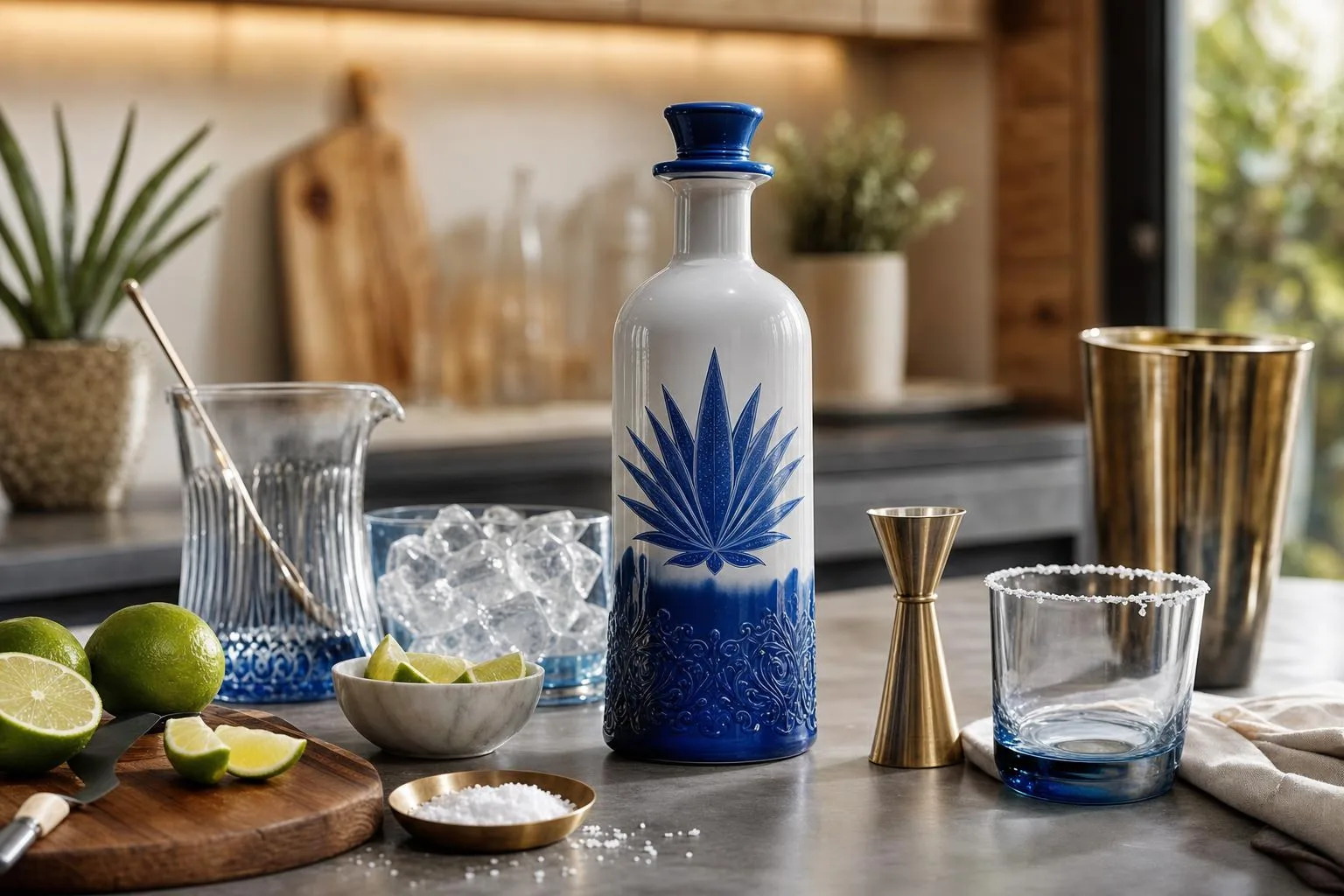 Blue and White Tequila Bottle — explained with facts and figures in this guide