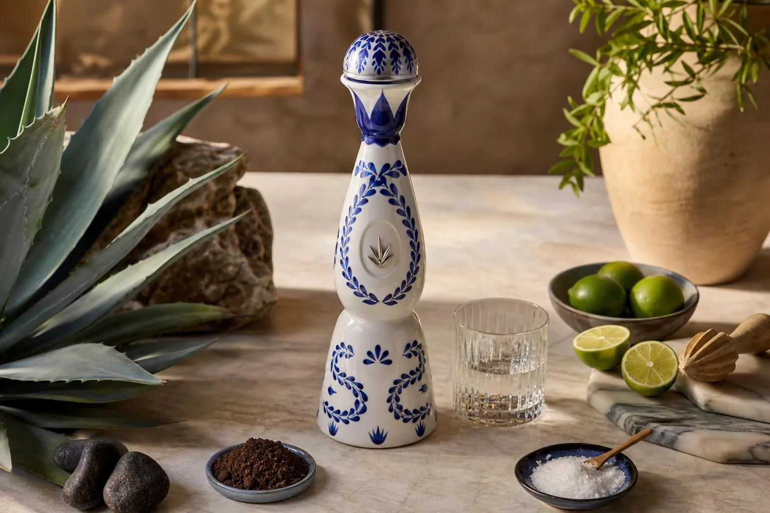 Blue and White Tequila Bottle — explained with facts and figures in this guide