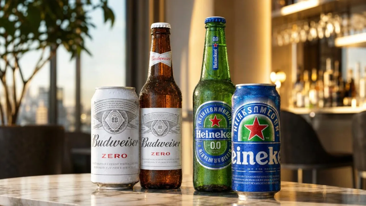 Budweiser Zero Vs Heineken 0.0