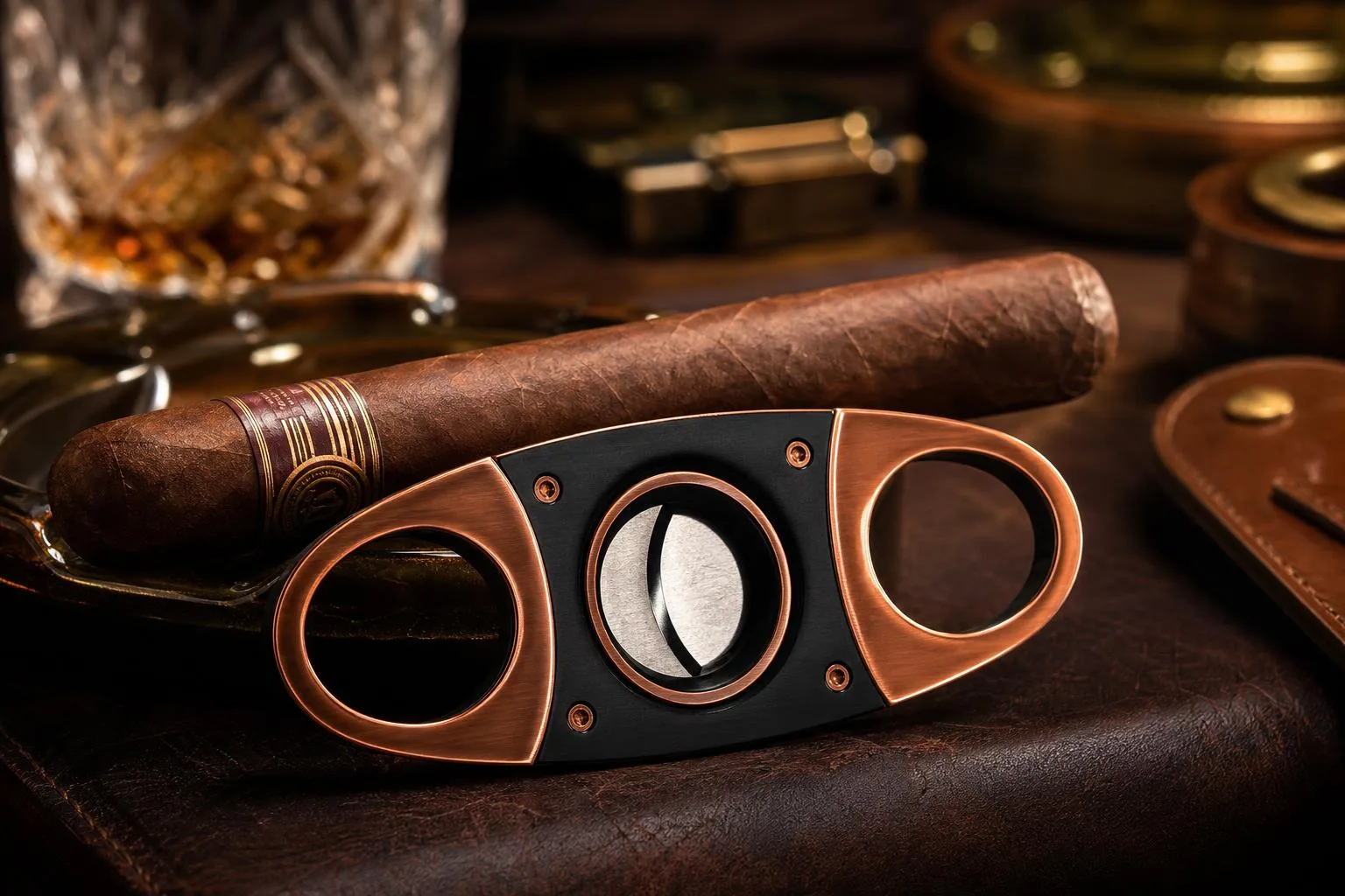 Camlinbo Cigar Cutter Review 2026 2 Close-up of the Camlinbo Cigar Cutter build quality, materials and finish during our review