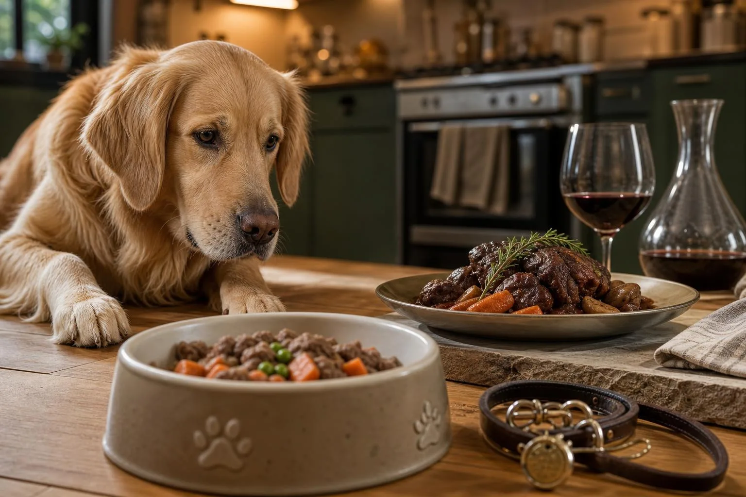 Can Dogs Have Food That's Been Cooked In Red Wine?