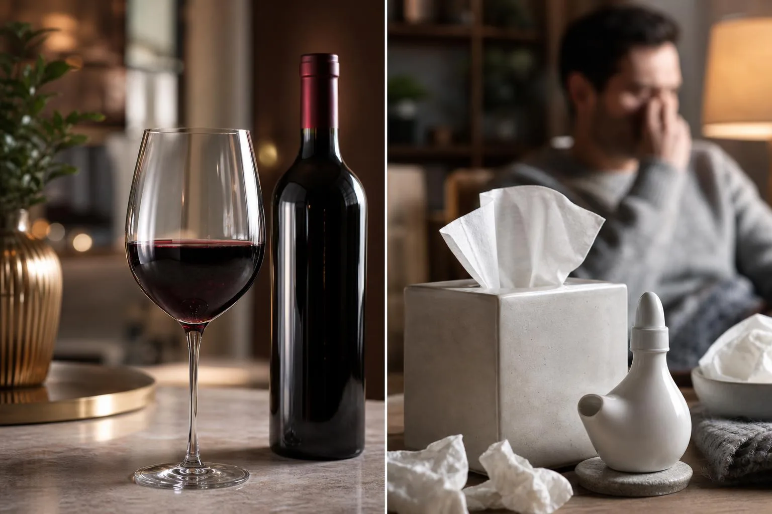 Can Drinking Red Wine Cause Nasal Congestion? — explained with facts and figures in this guide