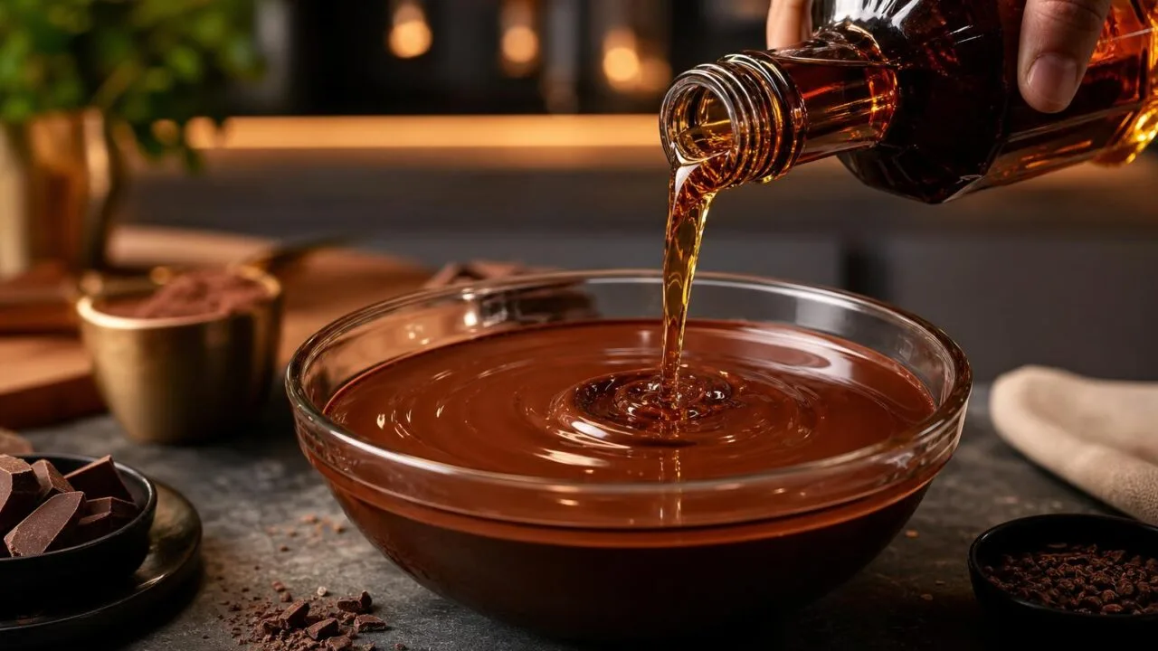 Can I Add Rum To Melted Chocolate