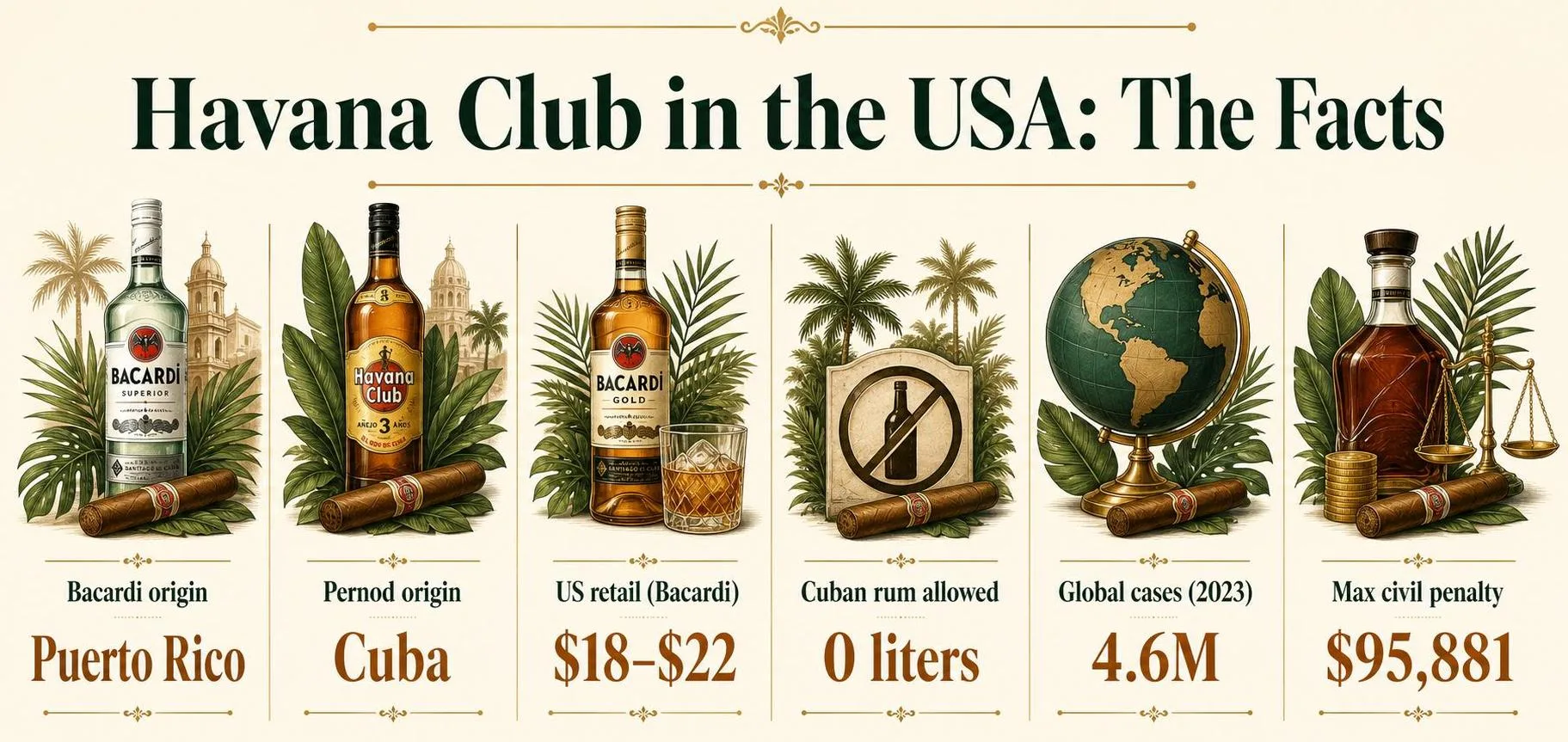 Can I Buy Havana Club Rum In Usa? 1 Havana Club in the USA: The Facts — key facts at a glance