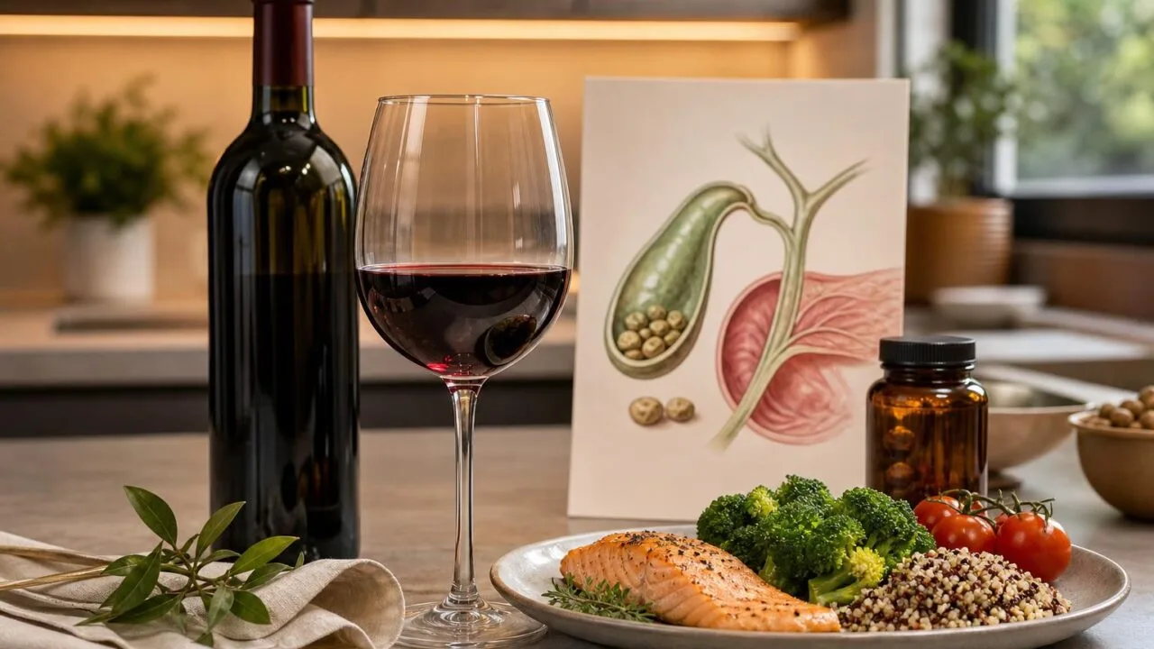 Can I Drink Red Wine With Gallstones
