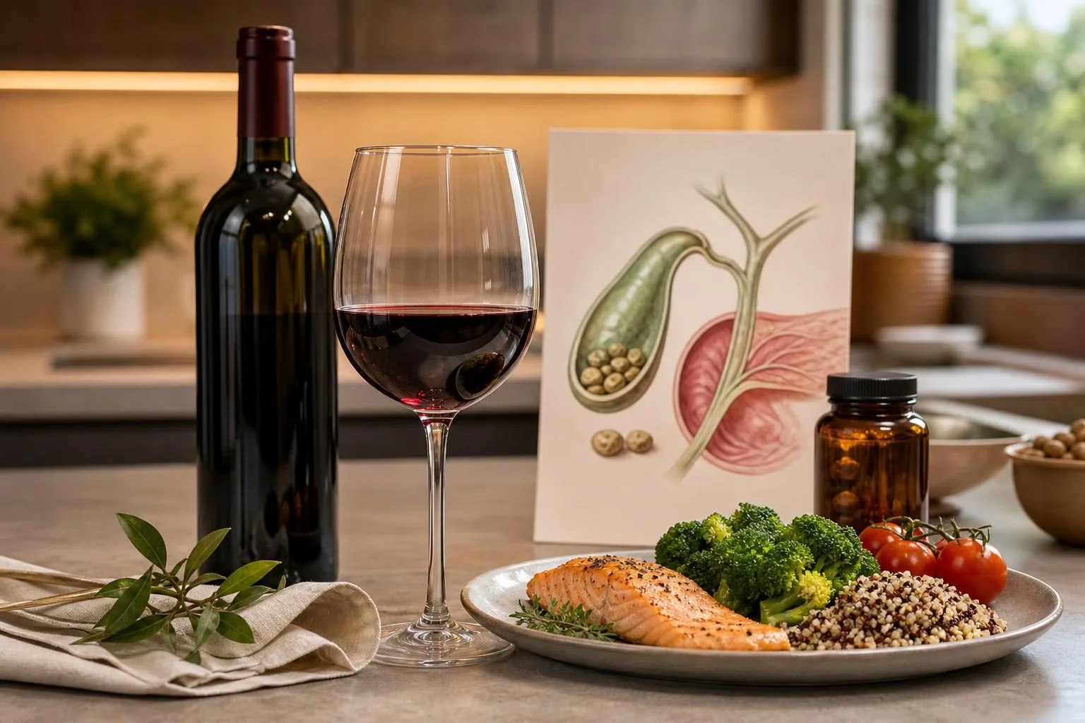 Can I Drink Red Wine With Gallstones