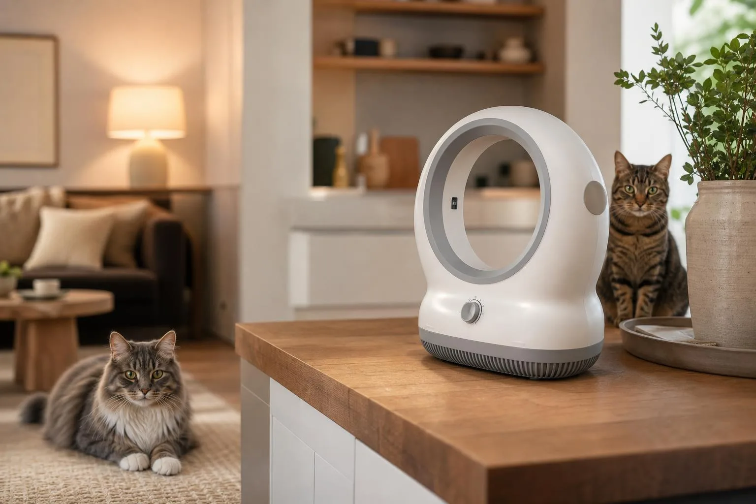 Can I Rum My Ozanator With Cats In The House