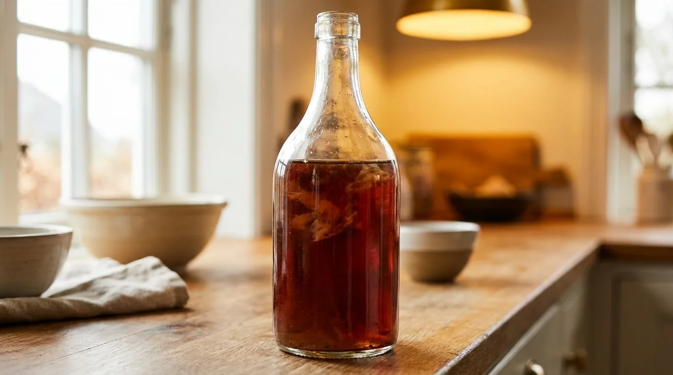 Can I Use Red Wine Vinegar With Stuff Floating