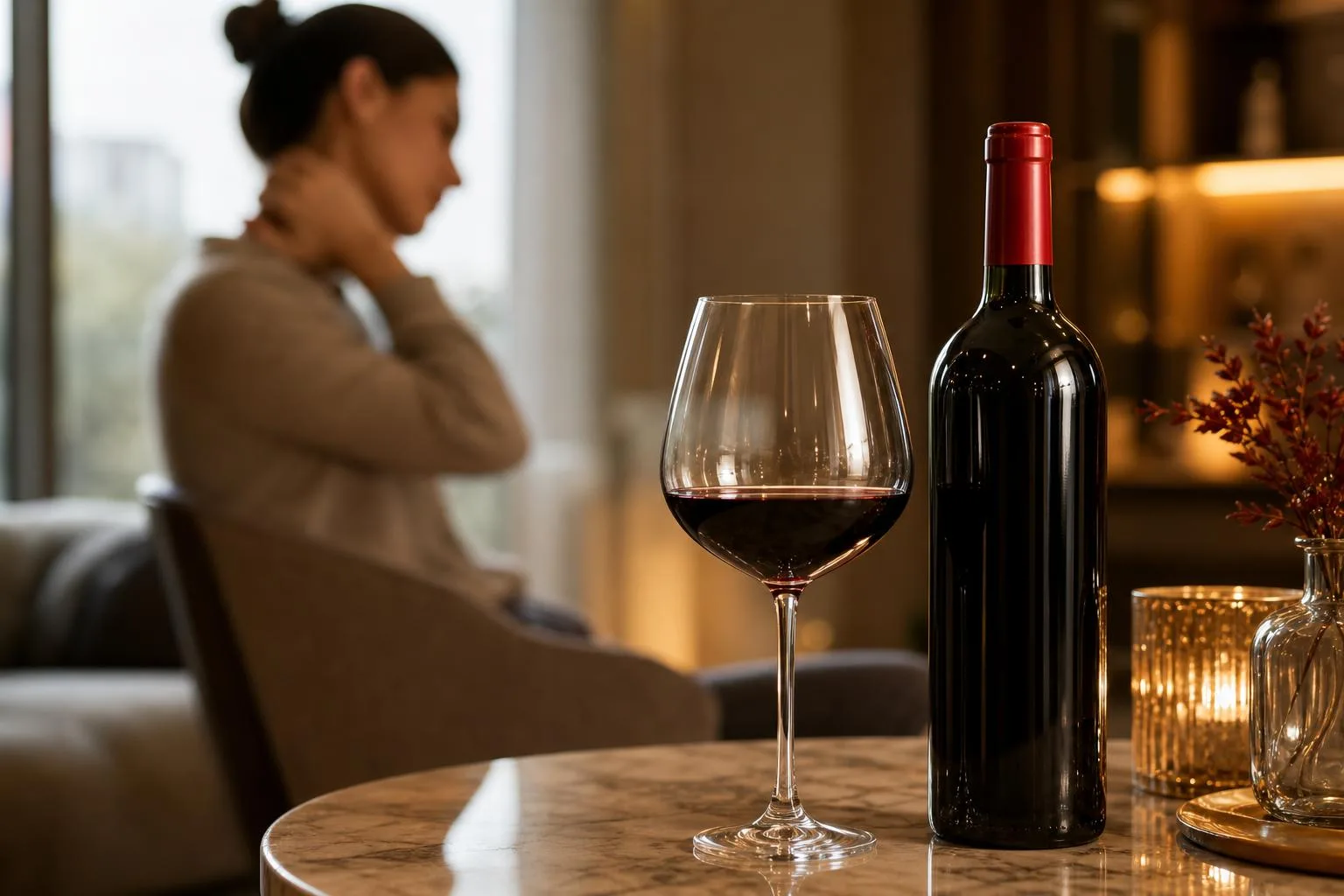 Can Red Wine Cause Neck Pain