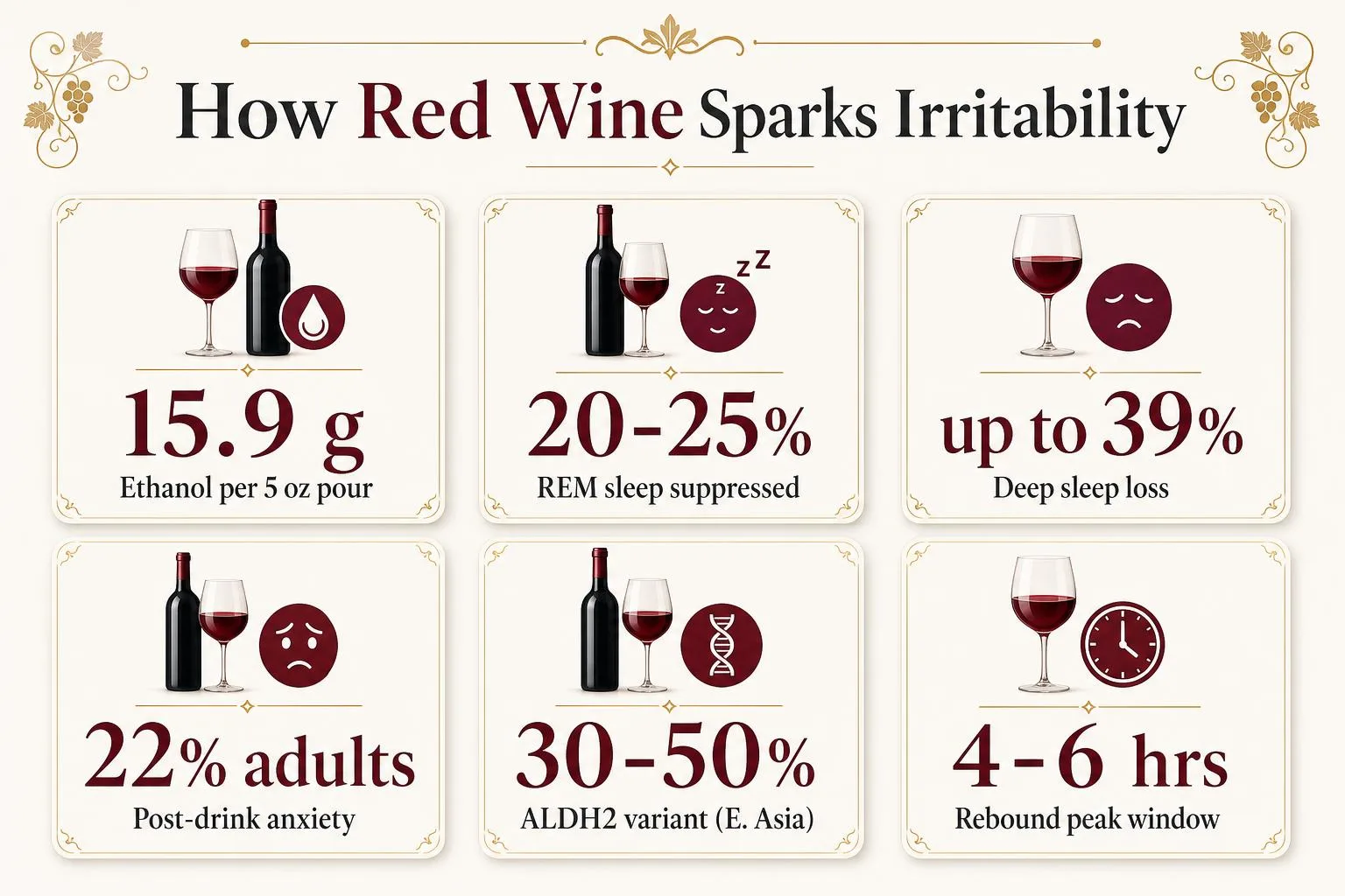 Can Red Wine Make You Irritable? 1 How Red Wine Sparks Irritability — key facts at a glance