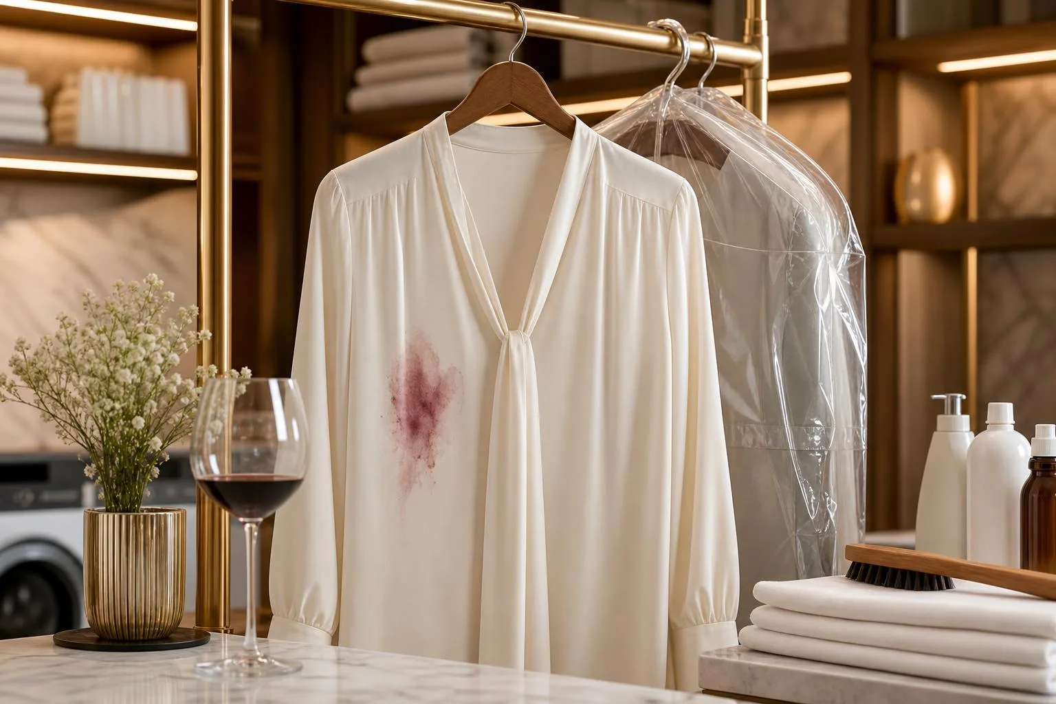 Can Red Wine Stain Be Removed By Dry Cleaning