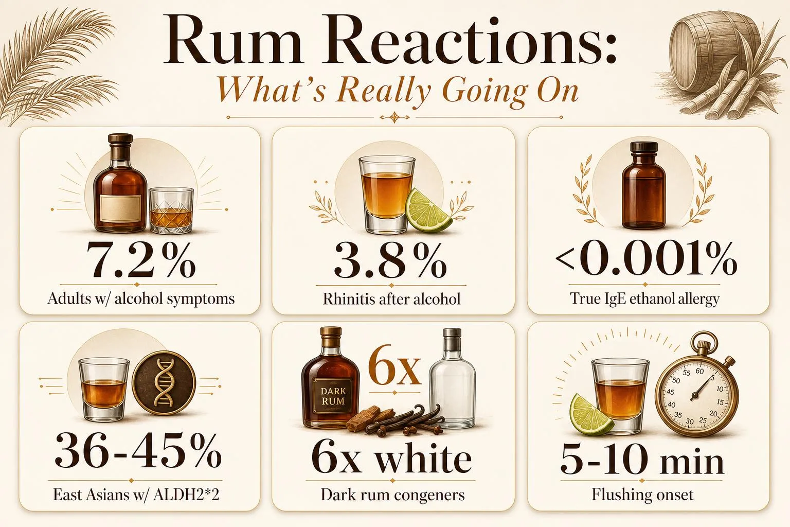 Rum Reactions: What's Really Going On — key facts at a glance
