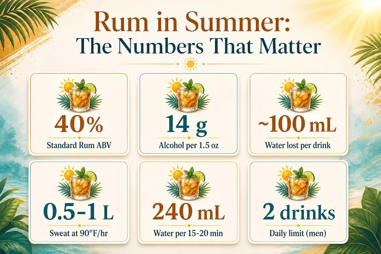 Rum in Summer: The Numbers That Matter — key facts at a glance