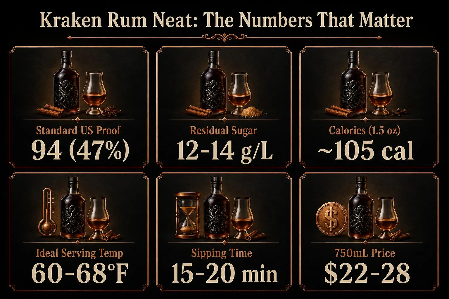 Can You Drink Kraken Rum Straight? 1 Kraken Rum Neat: The Numbers That Matter — key facts at a glance