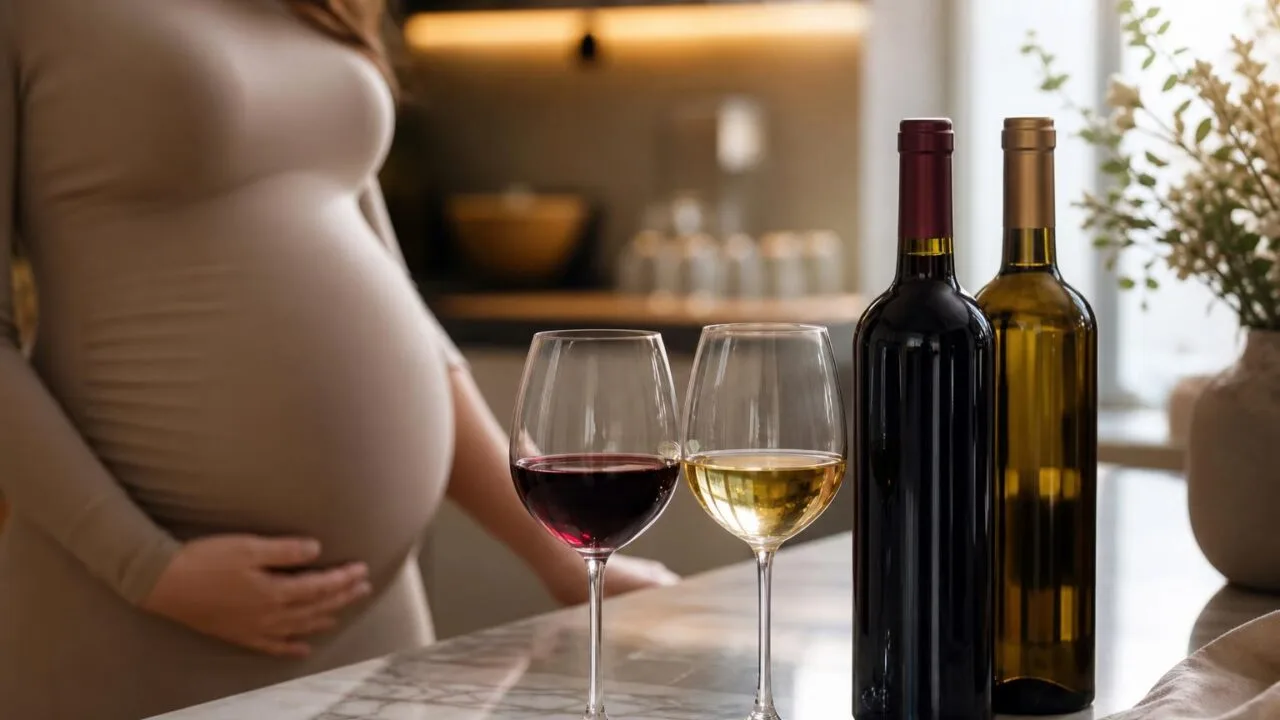 Can You Drink Red Or White Wine While Pregnant