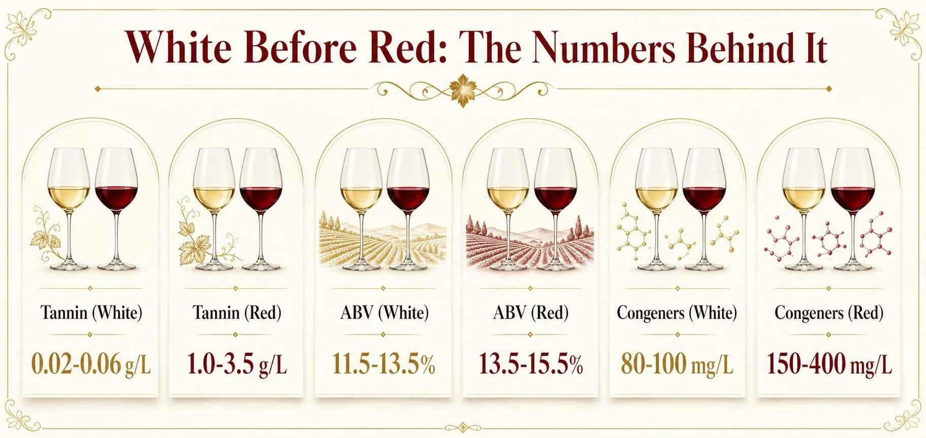 White Before Red: The Numbers Behind It — key facts at a glance