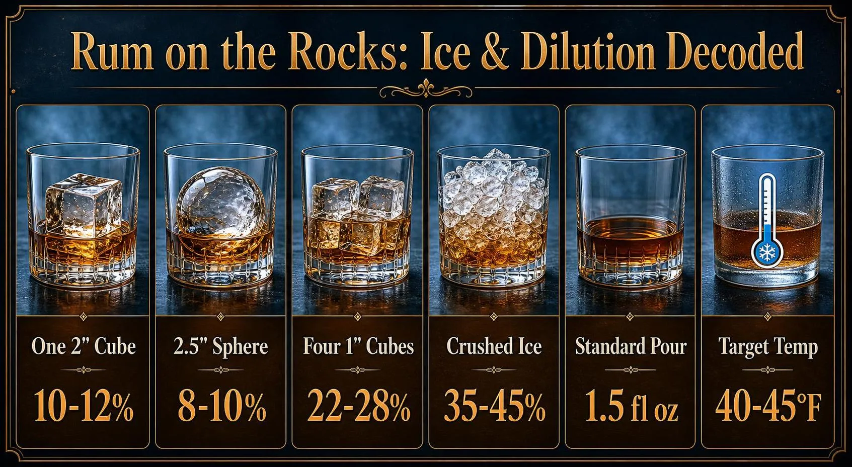 Can You Drink Rum On The Rocks? 1 Rum on the Rocks: Ice & Dilution Decoded — key facts at a glance