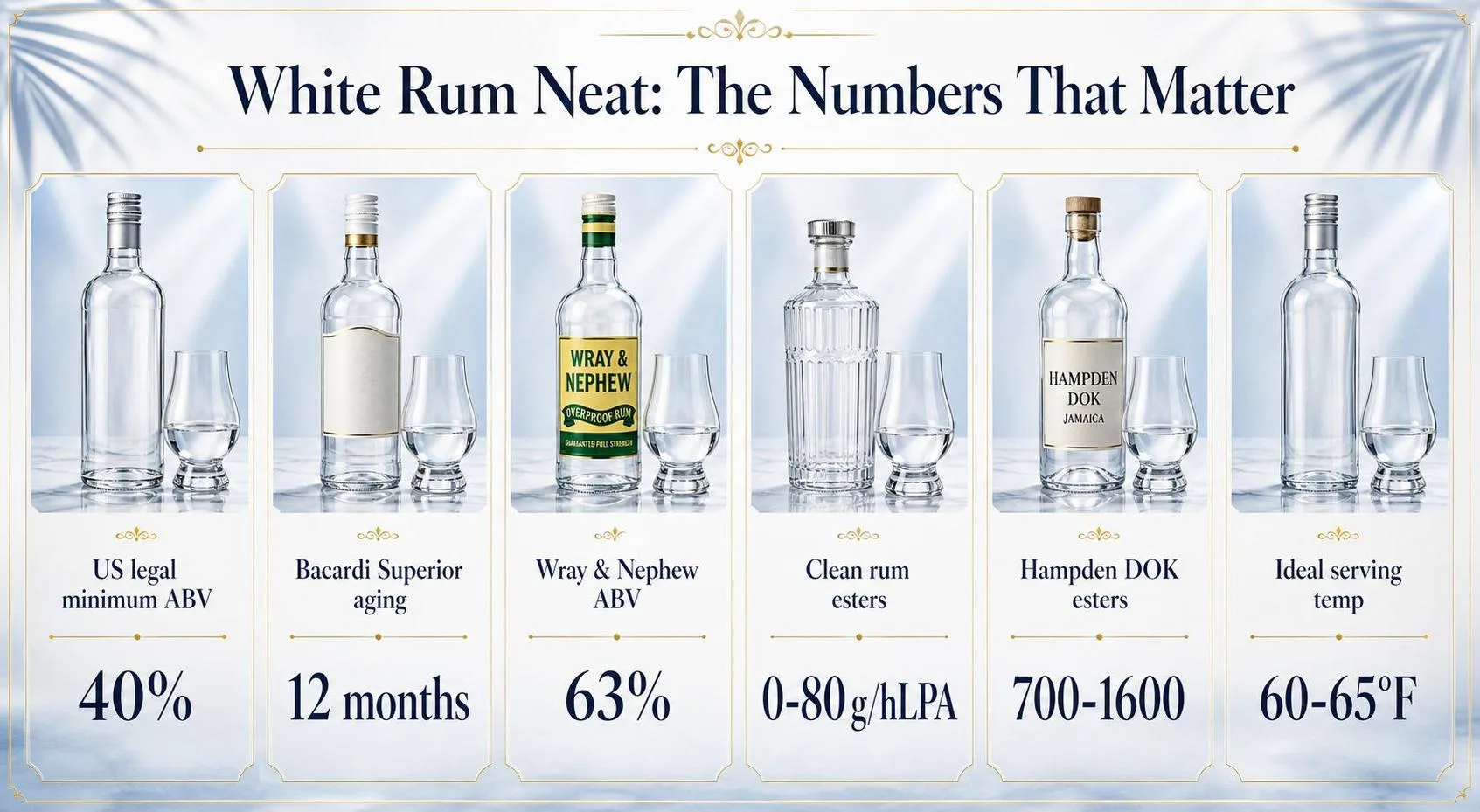 White Rum Neat: The Numbers That Matter — key facts at a glance