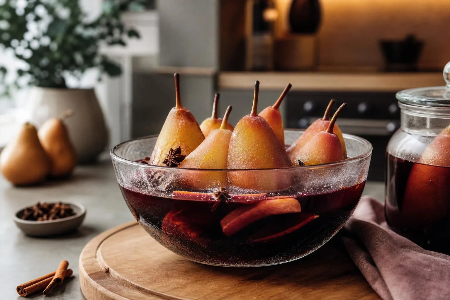 Can You Freeze Pears In Red Wine