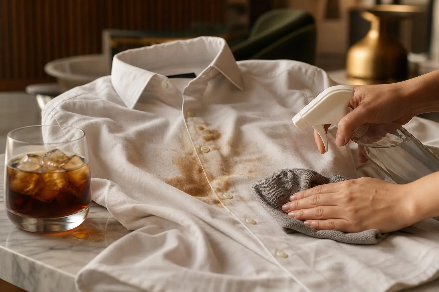 Can You Get Rum And Coke Out Of A Shirt
