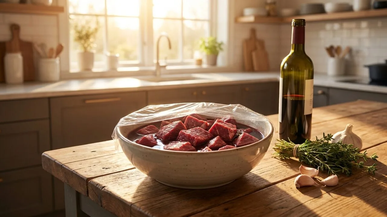 Can You Marinate Beef In Red Wine Overnight