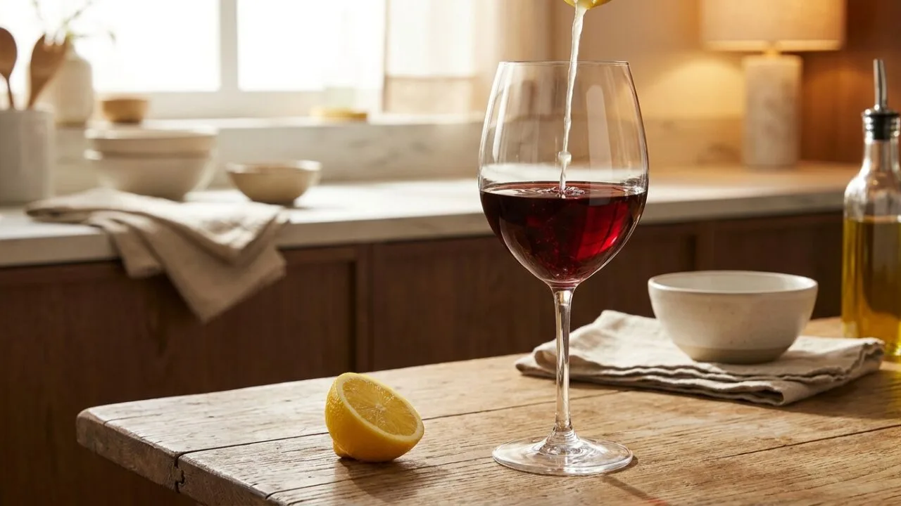 Can You Mix Red Wine And Lemon Juice