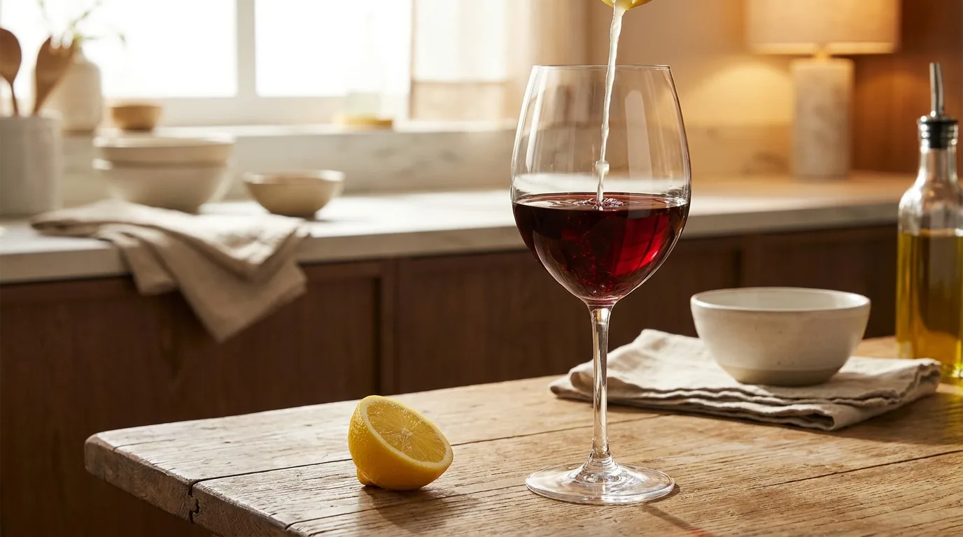 Can You Mix Red Wine And Lemon Juice