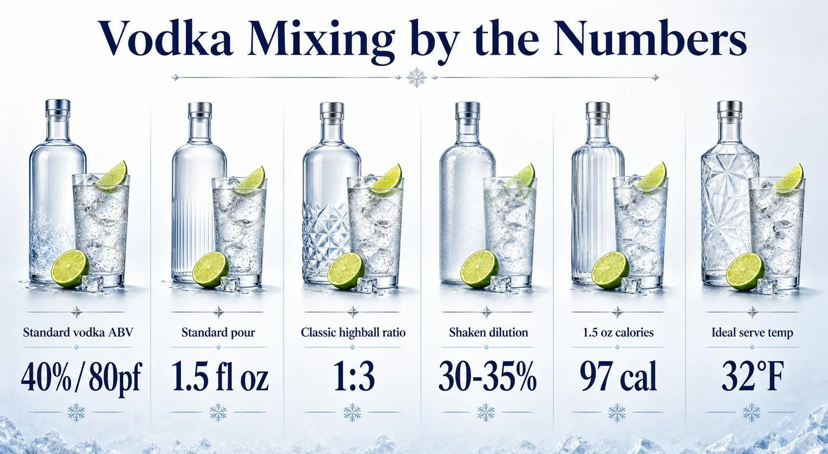 Can You Mix Vodka & Tequila? The Answer You Must Know 1 Vodka Mixing by the Numbers — key facts at a glance