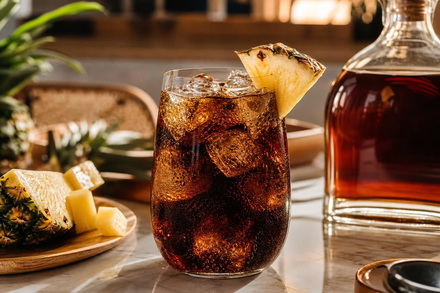 Can You Put Pineapple Rum In Coke