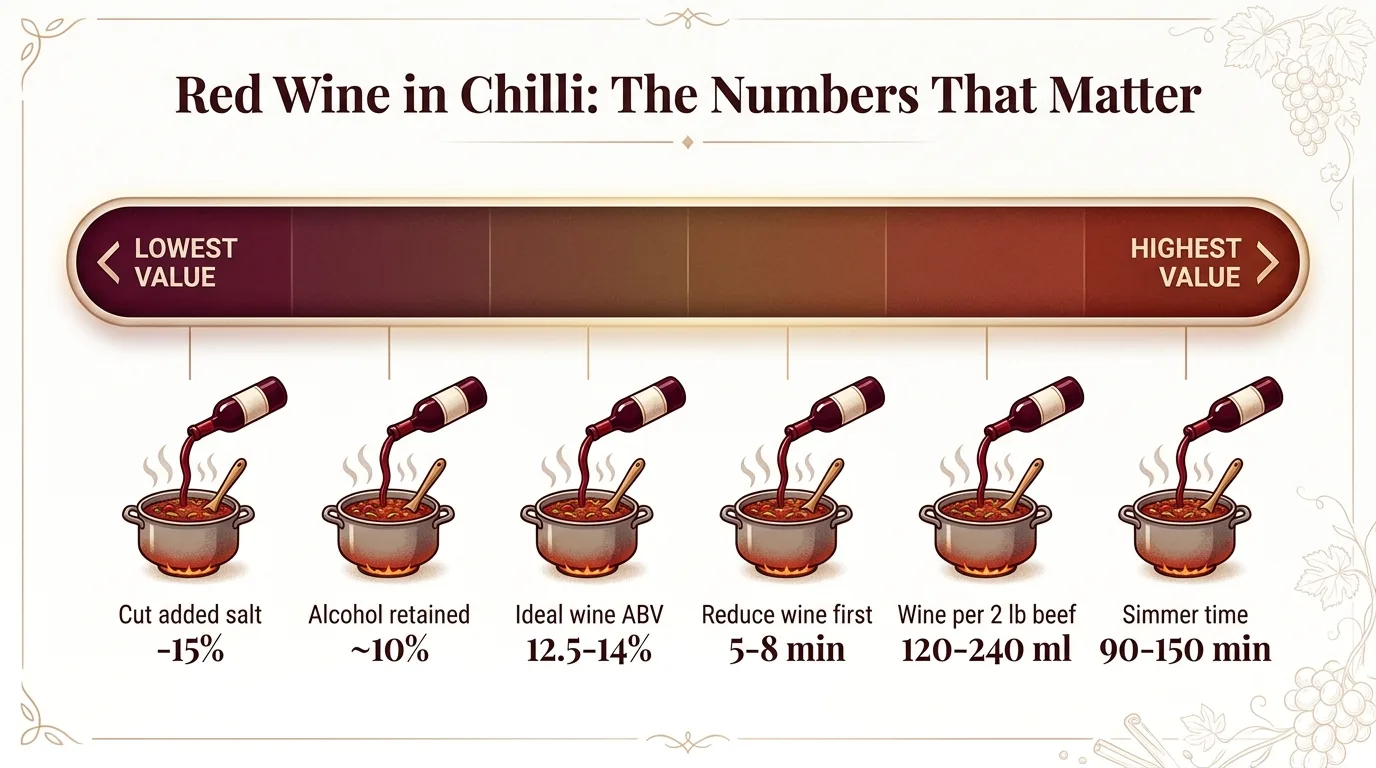Can You Put Red Wine In Chilli Con Carne? 1 Red Wine in Chilli: The Numbers That Matter — key facts at a glance