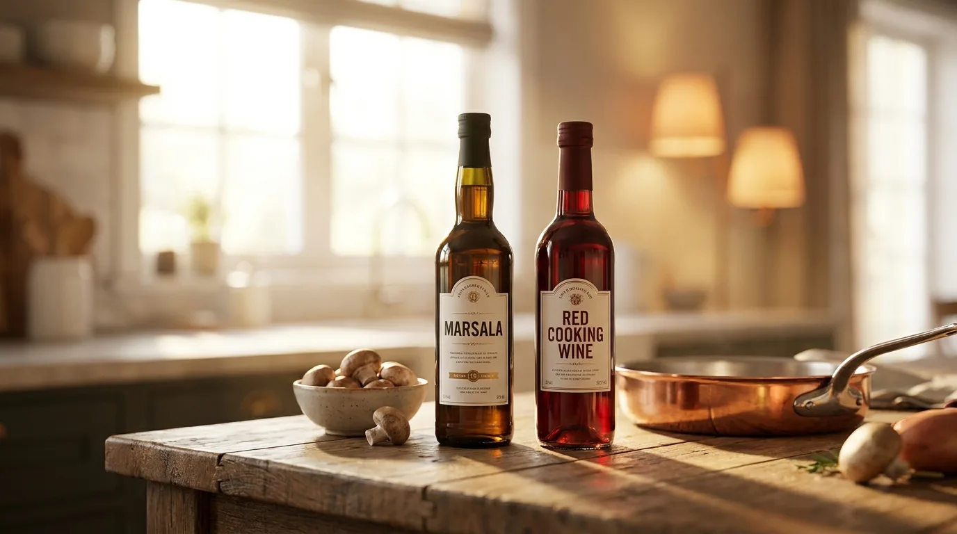 Can You Substitute Red Cooking Wine For Marsala