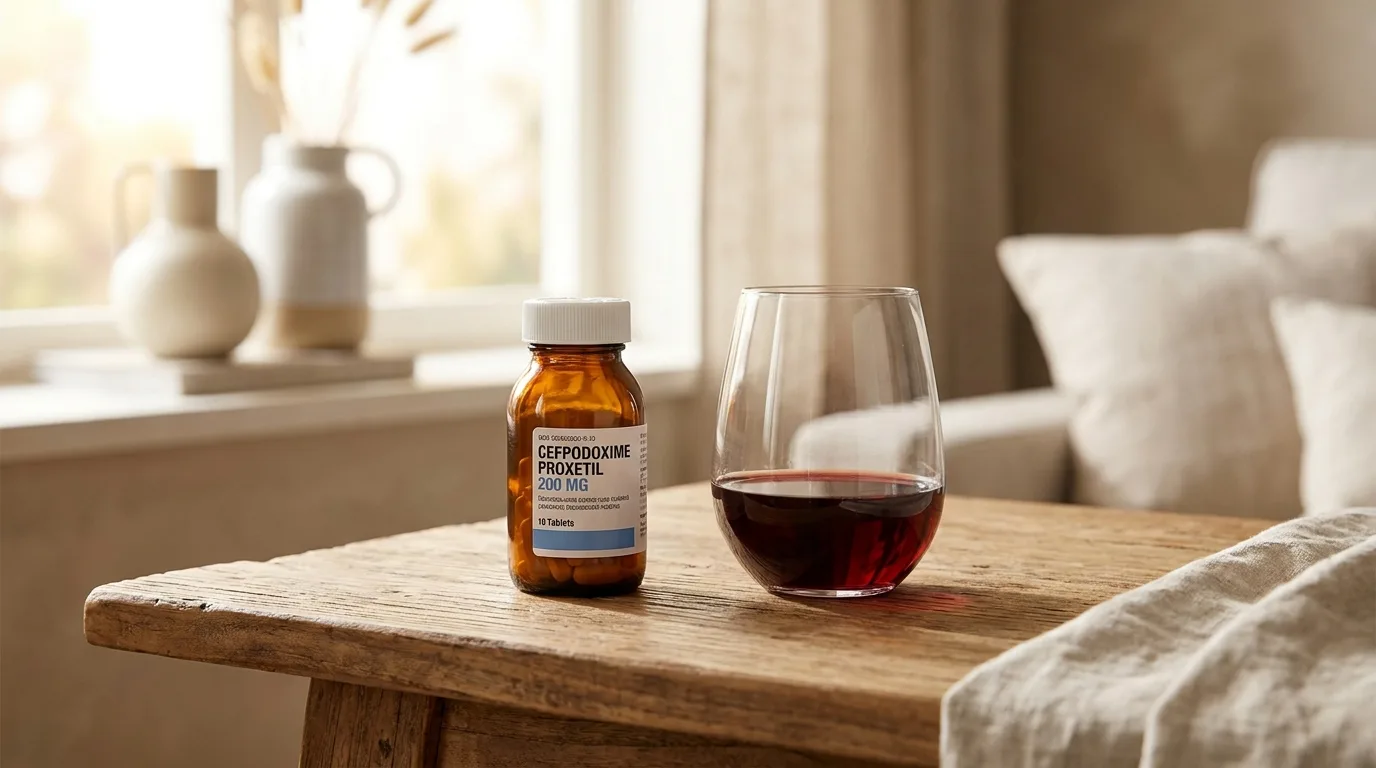 Can You Take Cefpodoxime Antibiotic With Red Wine? — explained with facts and figures in this guide