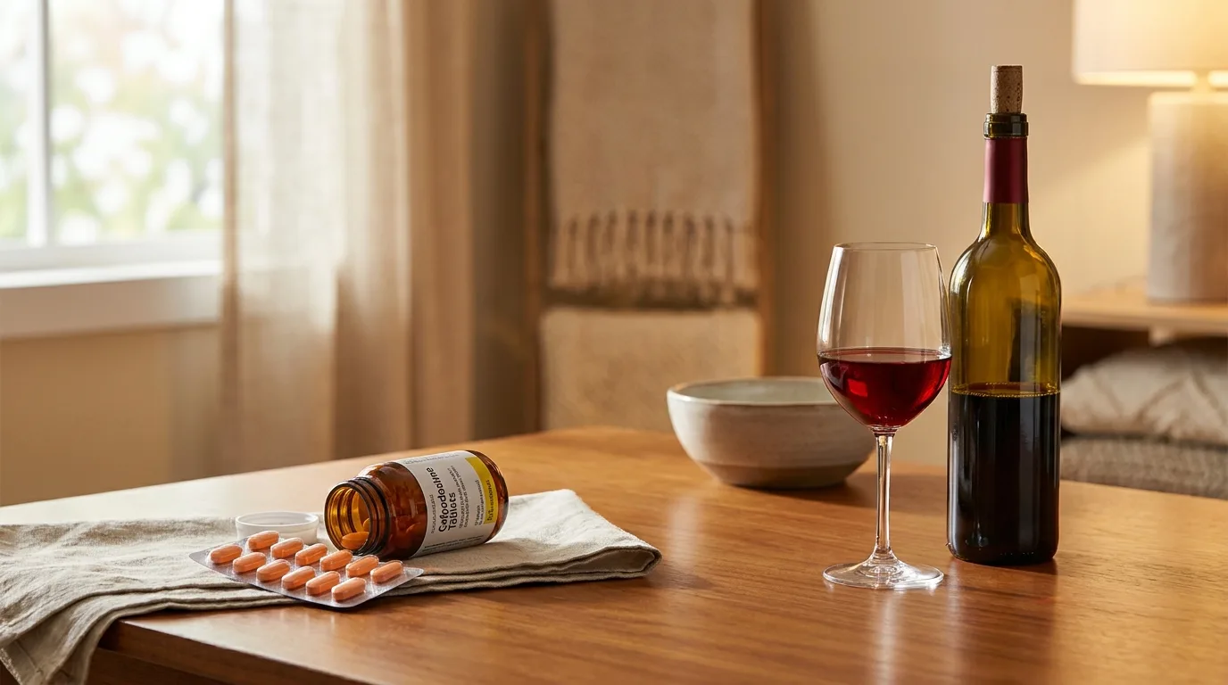Can You Take Cefpodoxime Antibiotic With Red Wine? — explained with facts and figures in this guide