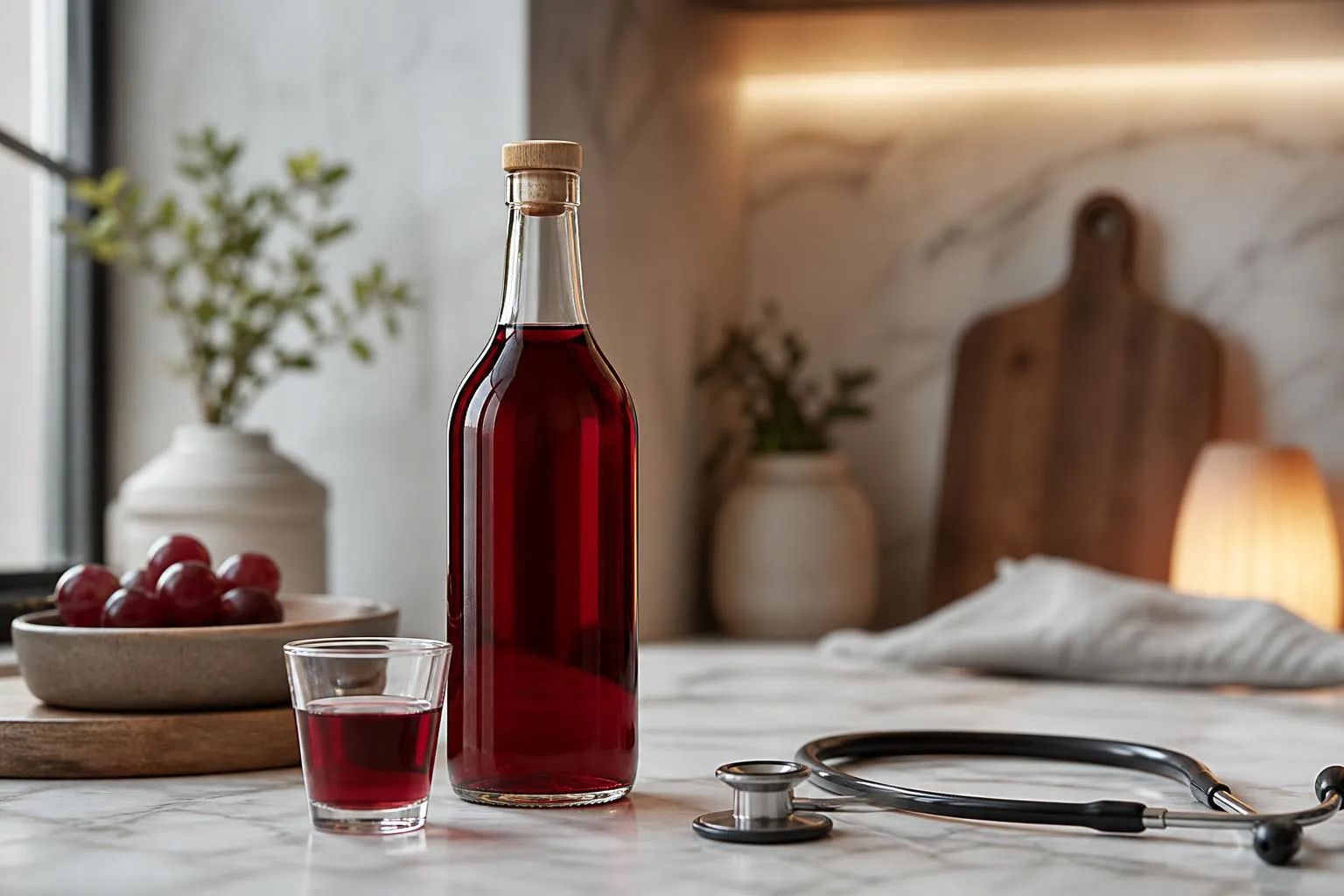 Can You Take Red Wine Vinegar Night Before Blood Test