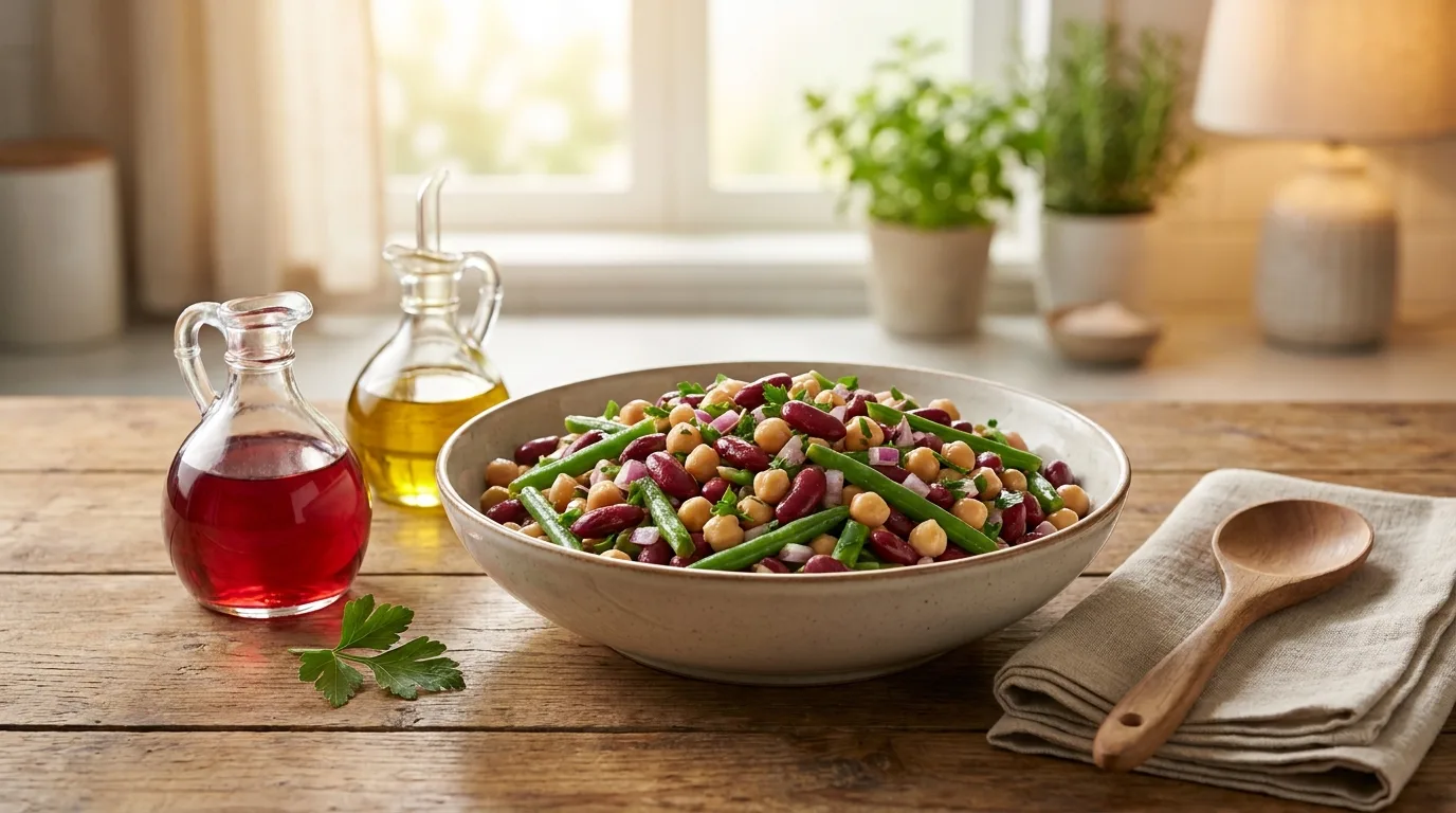 Can You Use Red Wine Vinegar In 3 Bean Salad