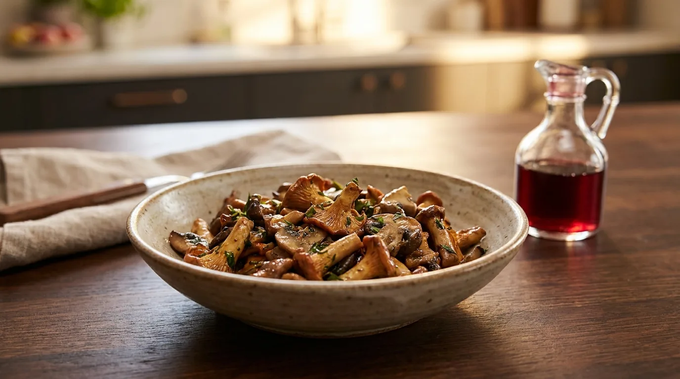 Can You Use Red Wine Vinegar In Sauteed Mushrooms? — explained with facts and figures in this guide
