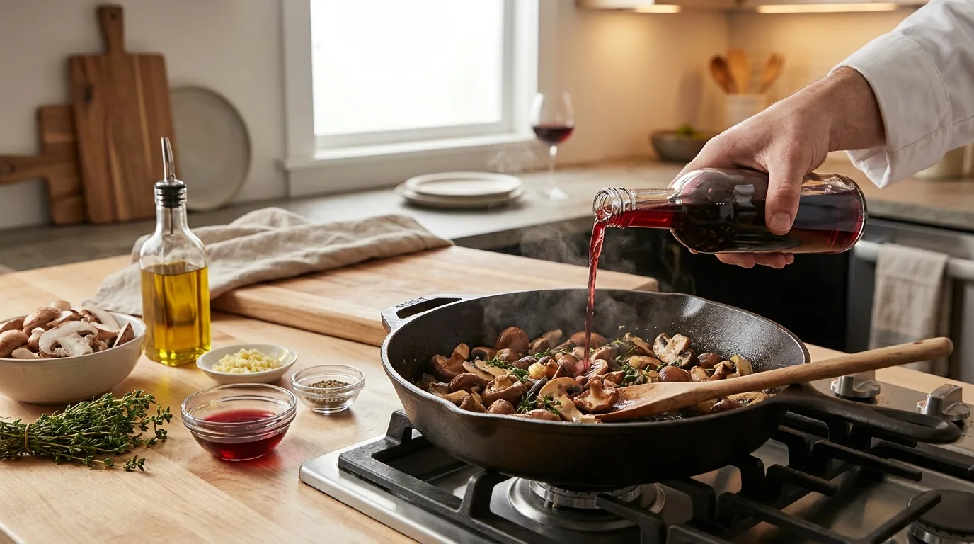 Can You Use Red Wine Vinegar In Sauteed Mushrooms? — explained with facts and figures in this guide