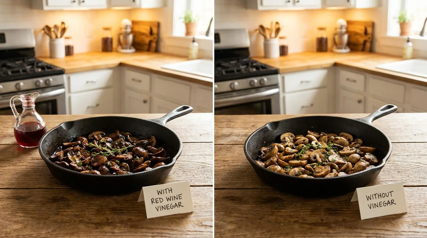 Can You Use Red Wine Vinegar In Sauteed Mushrooms? — explained with facts and figures in this guide