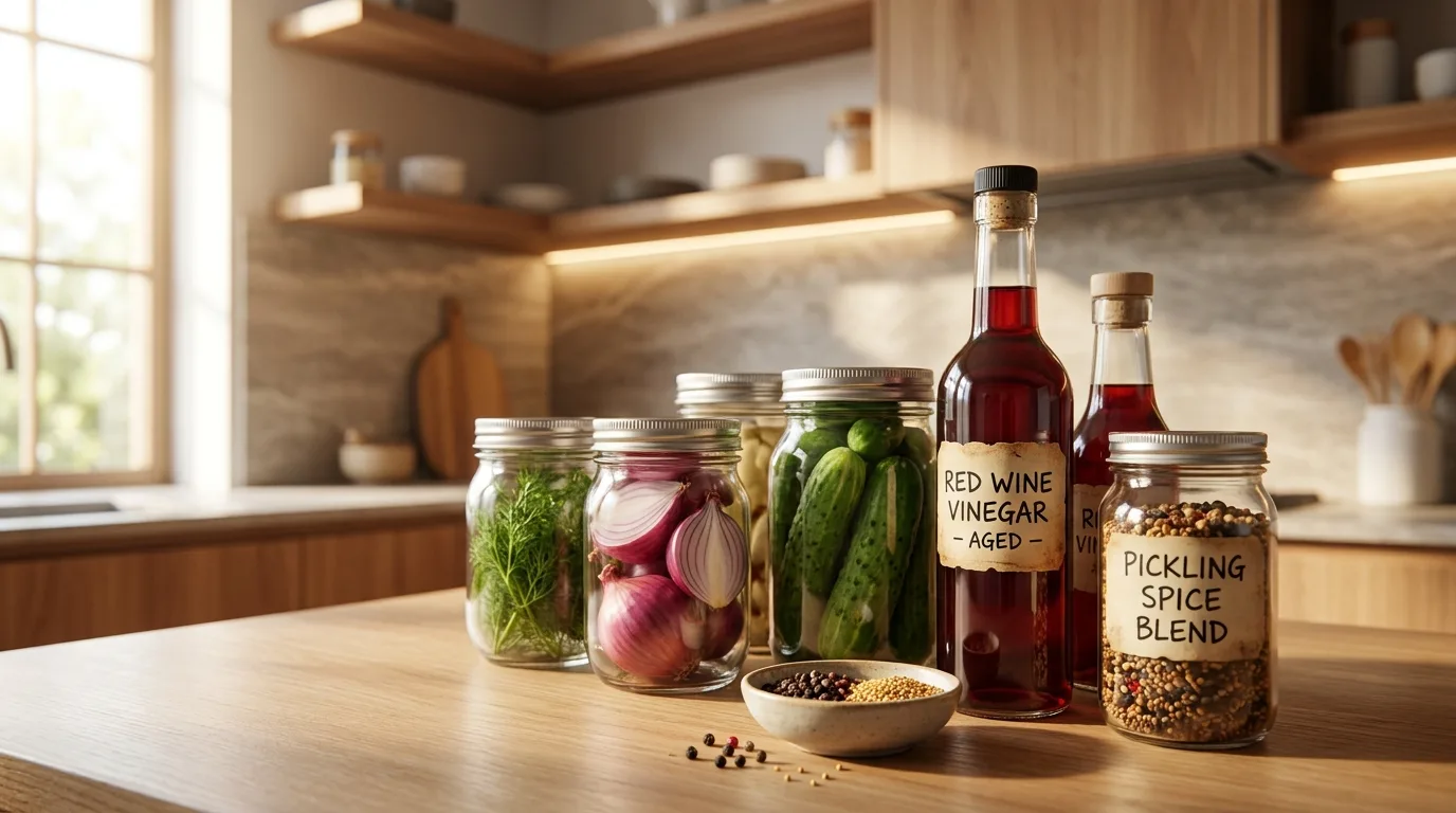 Can You Use Red Wine Vinegar To Make Pickles? — explained with facts and figures in this guide