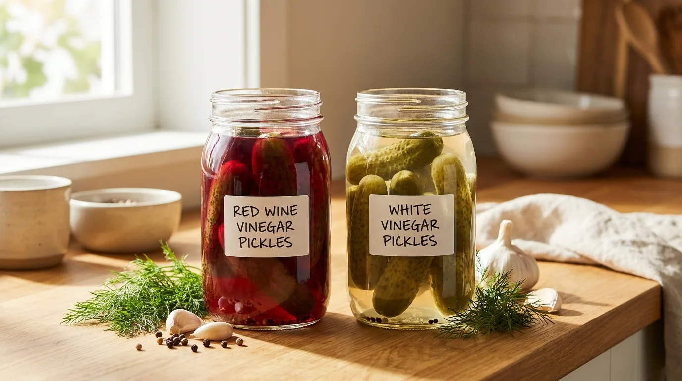 Can You Use Red Wine Vinegar To Make Pickles? — explained with facts and figures in this guide